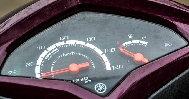 Yamaha Alpha Speed Meter