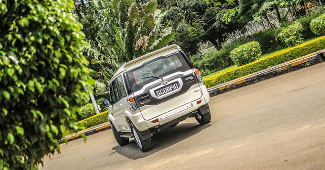 Mahindra Scorpio Rear View