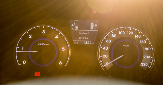 2015 Hyundai Verna Facelift Speedometer