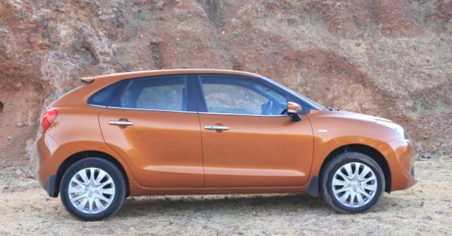 Maruti Suzuki Baleno Side Profile