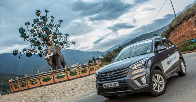 Driving a Hyundai Creta from Leh to Delhi