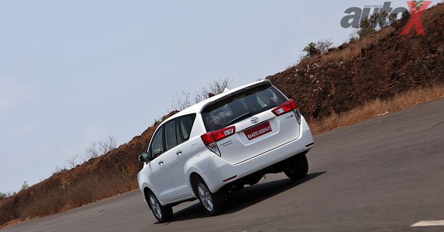 Toyota Innova Crysta Rear View