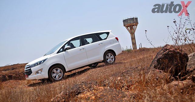 Toyota Innova Crysta Side Profile