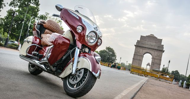 Indian Roadmaster Front Three Quarter