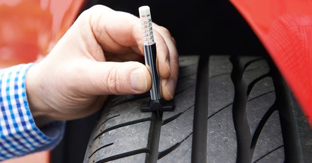 tyre tread check