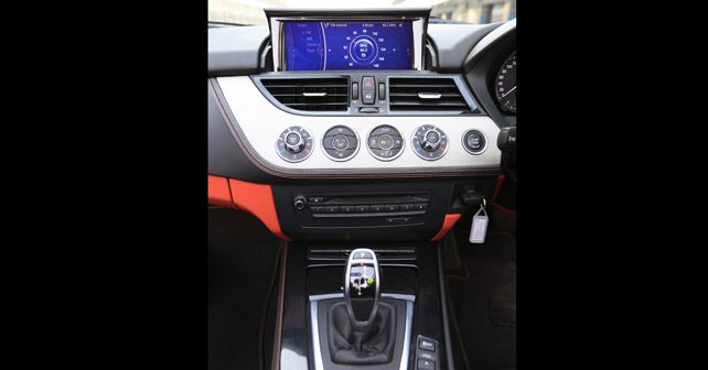 BMW Z4 centre console