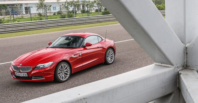 bmw z4 track test