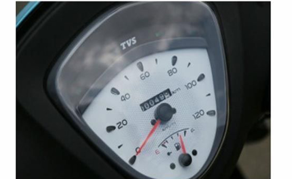 TVS Scooty Zest 110  speedometer