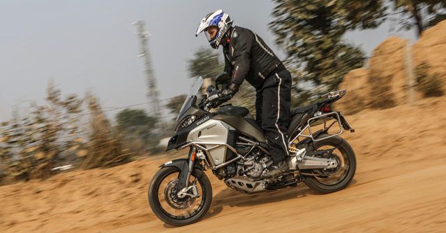 Ducati Multistrada Enduro Action