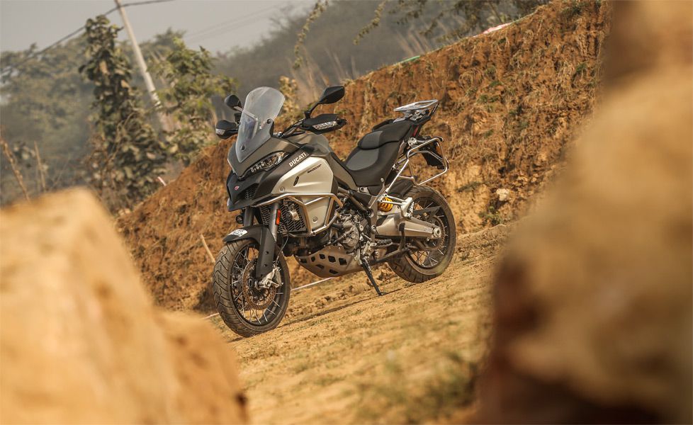 Ducati Multistrada Enduro front three quarter gal