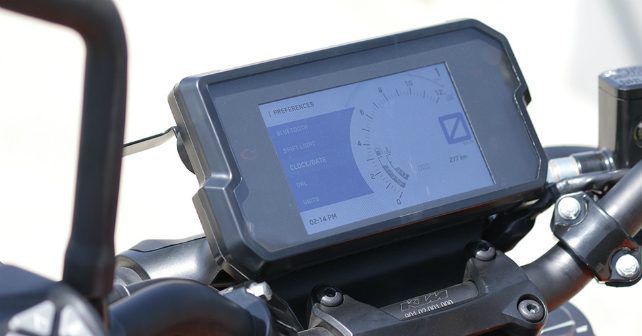 2017 KTM 390 Duke Instrument Cluster