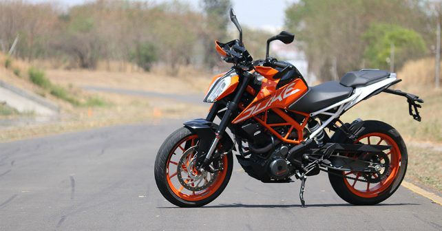 2017 KTM 390 Duke Side Profile