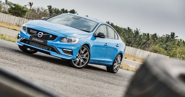 Volvo S60 Polestar Front Three Quarter Static