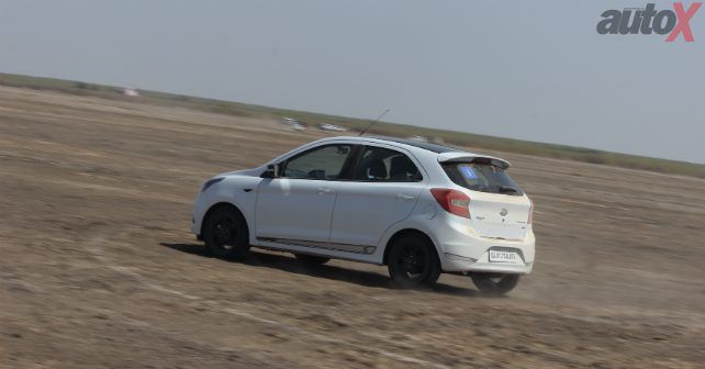 2017 Ford Figo Sports in Action Rear