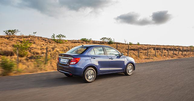 Maruti Suzuki DZire Rear View