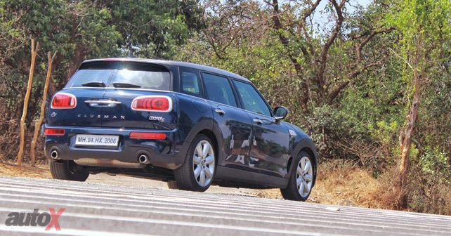 2017 Mini Clubman Rear Angle