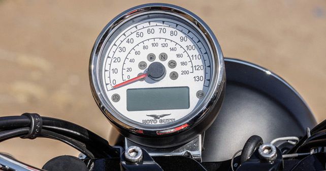 2017 Moto Guzzi V9 Roamer Speedometer