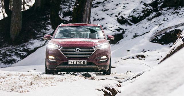 hyundai tucson snow