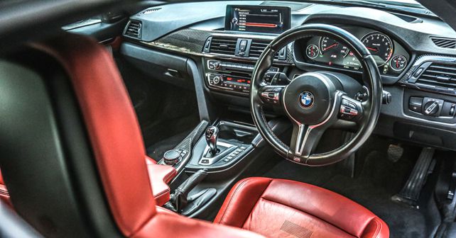 BMW M4 interior