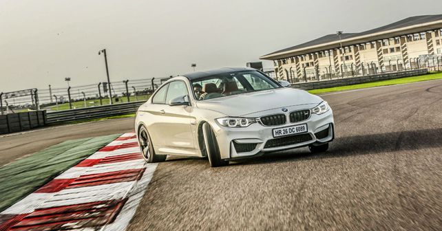 BMW M4 track test BIC