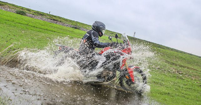 2017 Honda CRF1000L Africa Twin Motion Shot