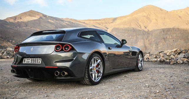 Ferrari GTC4Lusso T Rear Three Quater