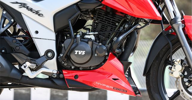 TVS Apache RTR 160 4V Engine