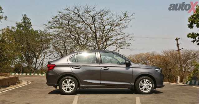 Honda Amaze Side Profile