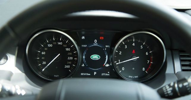 2018 Range Rover Evoque Convertible Speedometer