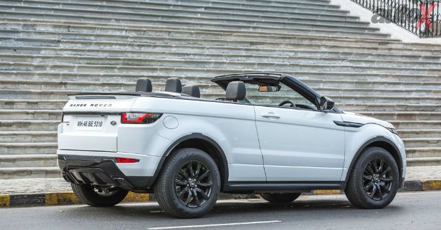 2018 Range Rover Evoque Convertible Rear Right View