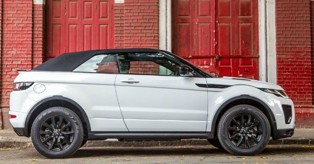 Range Rover Evoque Convertible Side Profile