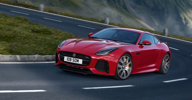 2018 Jagur F Type Svr Coupe Front Dynamic