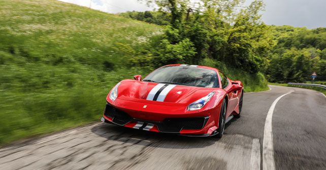 Ferrari 488 Pista Action1