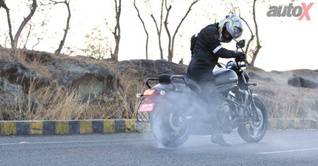 Kawasaki Vulcan S Back View