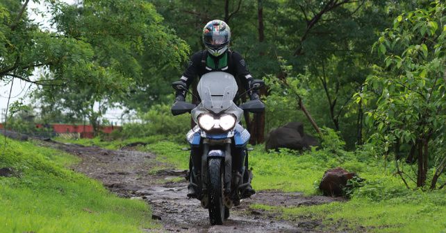 2018 Triumph Tiger 800 XRx Off Road Action