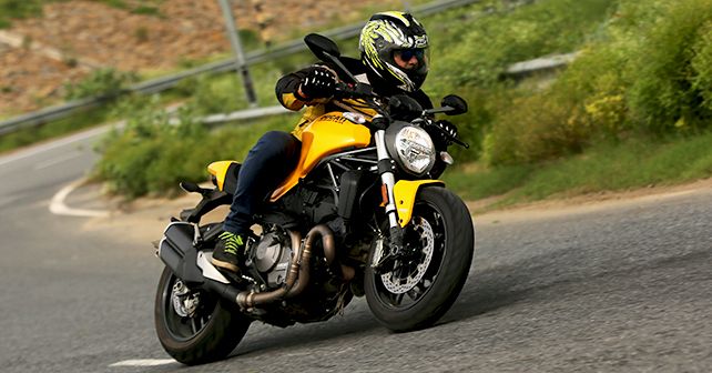 Ducati Monster 821 Side Profile