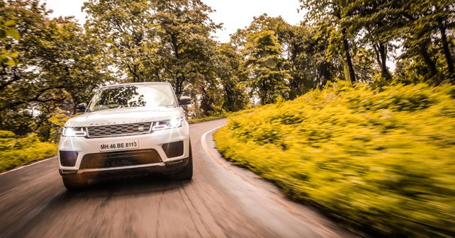 Range Rover Sport India Test Drive Action