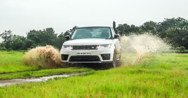 2018 Range Rover Sport Off Road Action