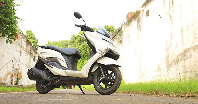 Suzuki Burgman Street Front View