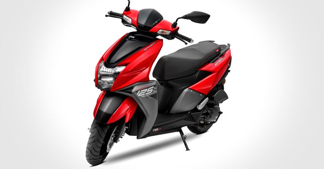 TVS NTORQ 125 Metallic Red 1 