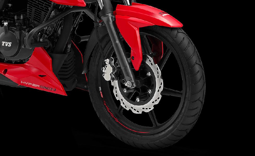 TVS Apache RTR 160 4V image alloy wheels 11