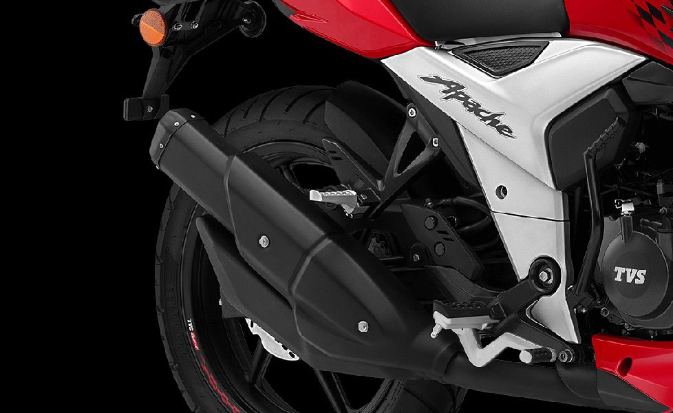 TVS Apache RTR 160 4V image alloy wheels 7