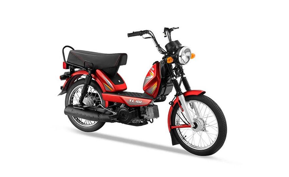 TVS XL 100 Comfort image long seat 12