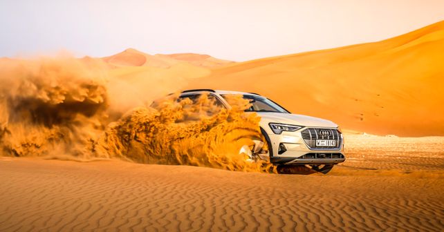 Audi e-tron off-road