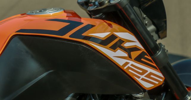 KTM 125 Duke Logo