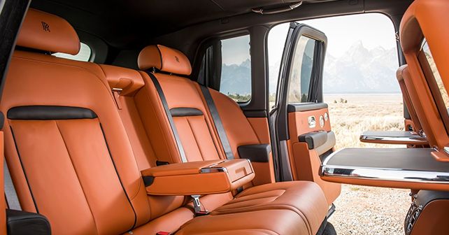 Rolls Royce Cullinan Rear Seats