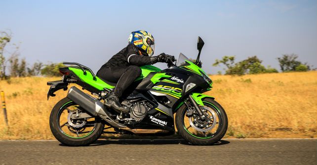 Kawasaki Ninja 400 Side View