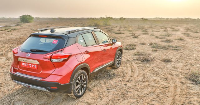 Nissan Kicks Rear Three Quarter