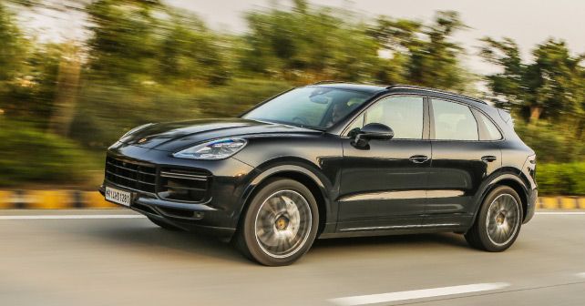 2018 Porsche Cayenne Side Profile