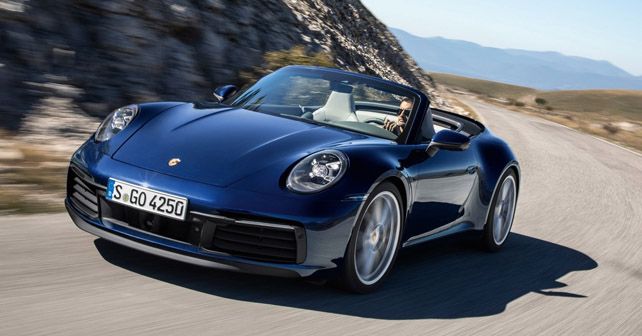 Porsche 911 Carrera 4S Cabriolet 2019 Front